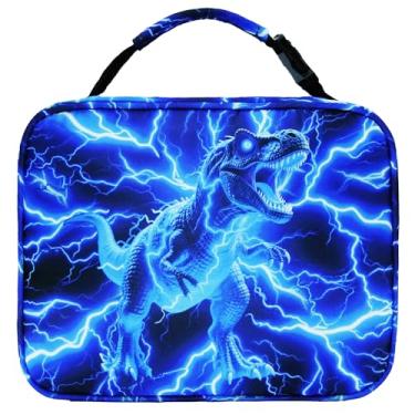Imagem de FunnyGifts Dinosour Kids Lunch Box Boys School Use