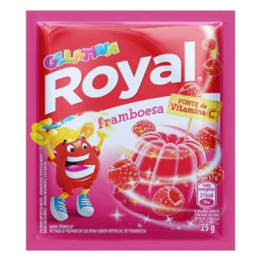 Imagem de Gelatina de Framboesa Royal 25g
