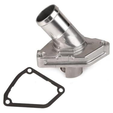 Imagem de MILIPARTS Carcaça do termostato de refrigeração do motor compatível com Nissan 370Z, Maxima, Infiniti EX35, EX37, FX35, FX37, Q40, Q50, Q60, Q70, Q70L, QX50, QX60, QX70, G25, G37, I30, M35h, M37