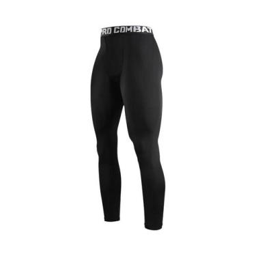 Imagem de Calças De Compressão Masculinas Para Corrida, Secagem Rápida, Camada B