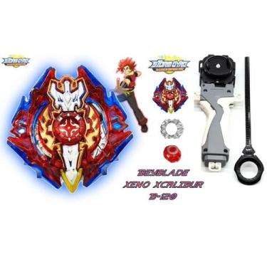 Imagem de Beyblade Burst Xeno Xcalius X2 C/Lançador Grip Beyblader Xander - TD