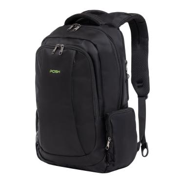 Imagem de Mochila Journey Pro Executiva Antifurto Bolso Secreto Preto - Posher-Unissex