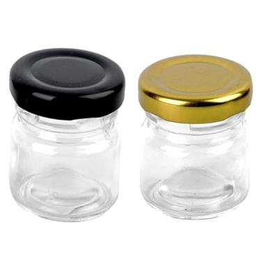 Imagem de POTE DE VIDRO COM TAMPA EM METAL 30ML