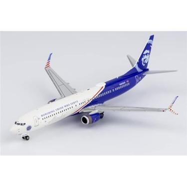Imagem de for NG Model for Alaska Airlines for Boeing B737-900ER N265AK HORNORING Those WHO Serve 1/400 DIECAST Aircraft Pre-Built Model