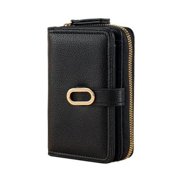 Imagem de Carteira feminina elegante, carteira porta-cartões, porta-moedas, cart