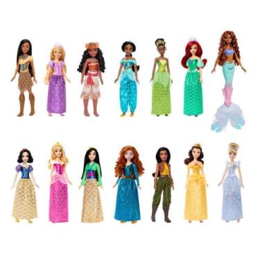 Imagem de Boneca Princesa Disney Saia Cintilante - Item Sortido - Mattel