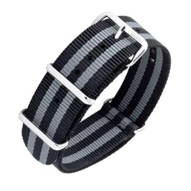 Imagem de Pulseira 20mm Nylon Nato Zulu Work para Relógio e Smartwatch - Poolsy 