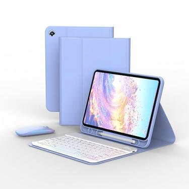 Imagem de Case with Keyboard Mouse for Samsung Galaxy Tab A9 Plus (Violet)