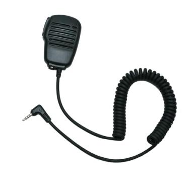 Imagem de Sarcia Microfone de alto-falante de ombro remoto com cabo reforçado para rádio walkie talkie bidirecional Yaesu FT-60/60R VX-1/1R VX-2/2R VX-3/3R VX-5/5R