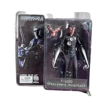 Imagem de Figura De Ação PVC Terminator T-800 T-1000 De 18cm, Modelo De Brinqued