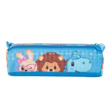 Imagem de Estojo Escolar Infantil Soft Triplo TurmaTube Dermiwil