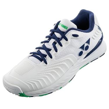 Imagem de Yonex Tênis masculino Power Cushion Eclipse 4 AC, Branco/Aloe (548), 28.0 cm 3E