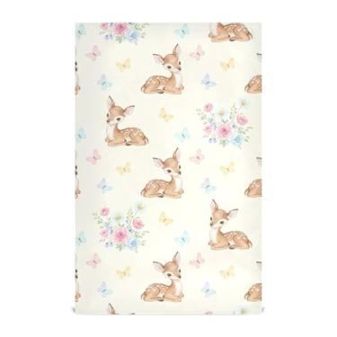 Imagem de Burbuja Pacote com 6 toalhas de cozinha Fawn, panos de prato absorventes reutilizáveis de microfibra para secagem e limpeza, 45 x 71 cm