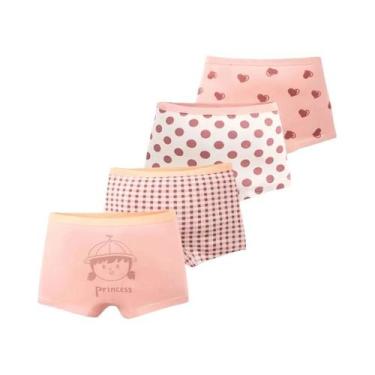 Imagem de Calcinhas De Algodão Com Personagens De Desenhos Animados Para Meninas