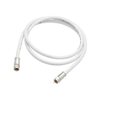 Imagem de Cabo Coaxial Rg6 97% Malha Para Antena Sinal Hdtv 5 Metros