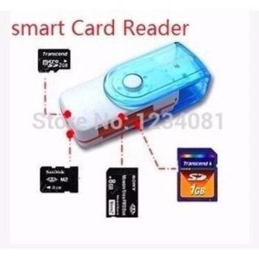 Imagem de Leitor De Cartão Usb Card Reader 15 In 1 Card Reader Writer