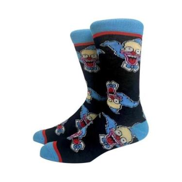 Imagem de Meias De Skate Unissex De Algodão Com Estampa De Anime Harajuku, Meias