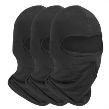 Imagem de Kit 3 Balaclava Bandana Touca Ninja Proteção Uv Térmica-Unissex
