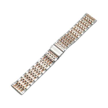 Imagem de Pulseira De Aço Inoxidável 20/22mm Para Samsung Galaxy 7 6 5 4 40/44mm