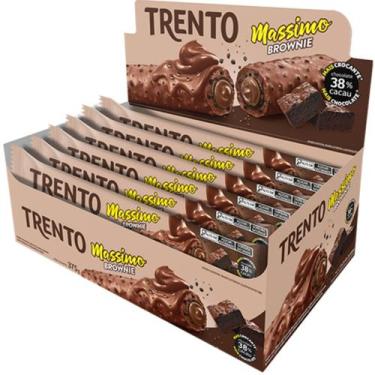Imagem de Chocolate Trento Massimo Brownie 25G Caixa Com 15 Unidades