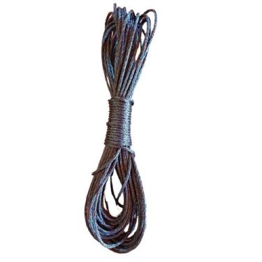 Imagem de Varal 50m Corda Nylon fio 2mm Resistente (Escolha sua Cor) - Esporte E