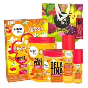 Imagem de Kit Salon Line Xêrosa Baunilha Doce Completo + Mimos