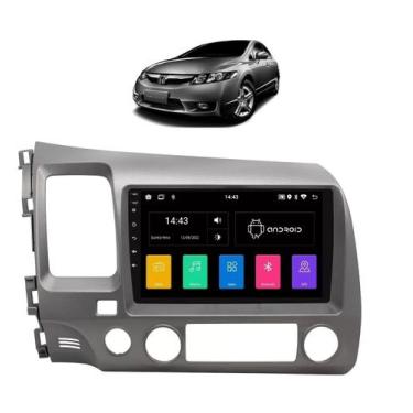 Imagem de Kit Multimídia Civic 2006 / 2011 9 Pol Android Carplay 2/32GB - Roadst