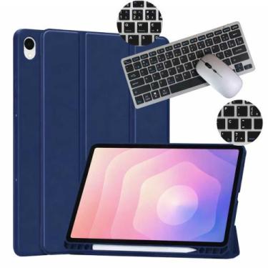 Imagem de Kit Completo Para Tablet Galaxy S11 11 Teclado + Mouse Bluetooth com ç