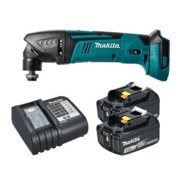 Imagem de Multiferramenta Oscilante A Bateria 18V DTM50Z 2x 3AH Makita