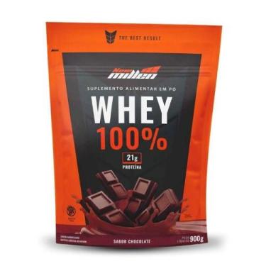 Imagem de Whey 100% Refil 900g Sabor Chocolate - NEW MILLEN