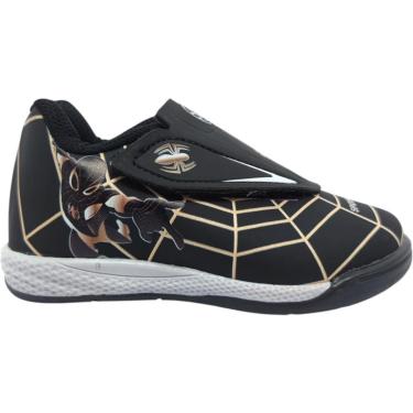 Imagem de Chuteira Futebol Esportiva Infantil Menino Futsal Salão Jogo Treino Marvel Dyan Msp28dy...