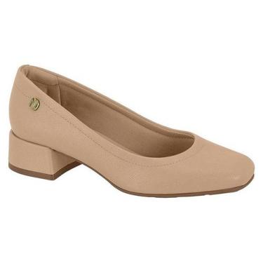 Imagem de Sapato Salto Baixo Ultraconforto Modare 7404100 Feminino, Bege, 37