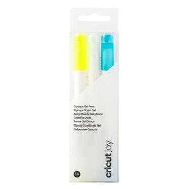 Imagem de Canetas Gel Cricut Joy 1.0 mm Amarelo Branco e Azul 3 unidad