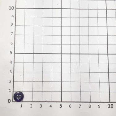 Imagem de Botão Azul 10mm 4 Furos Plástico ABS Brilho 50Un 100Un 200Un confecção
