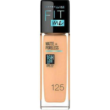 Imagem de Base De Maquiagem Líquida - Maybelline Fit Me Matte - Cod125