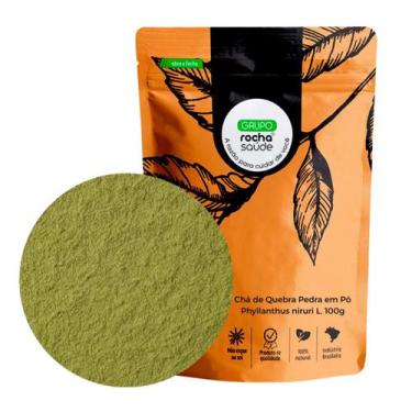 Imagem de Chá de Quebra Pedra em Pó Phyllanthus niruri L. 100g - Grupo Rocha Saú