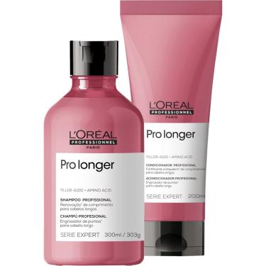 Imagem de Novo Loreal Pro Longer Shampoo 300 ml e Condicionador 200 ml