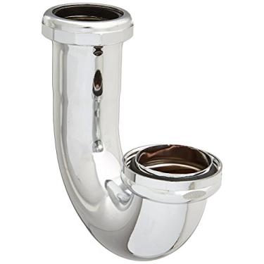 Imagem de LASCO 03-3507 1-1/2 polegada latão cromado calibre 22 porca cativa J-Bend