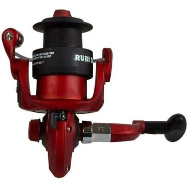 Imagem de Molinete Em Aço E Carretel Grafite Rubi G2 4000 Pesca Brasil