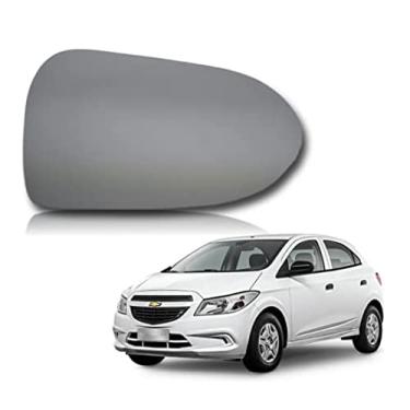 Imagem de Lente Retrovisor C/Base Metalizado Ld Prisma/Onix 2013