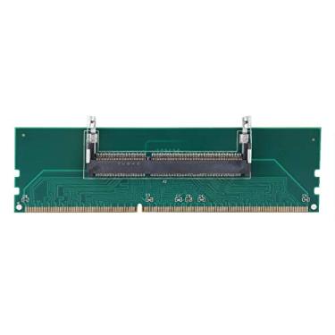 Imagem de Laptop SODIMM para cartão adaptador DIMM de desktop, cartão conversor de memória de notebook para desktop, adaptador conversor DDR3 de 240 pinos para 204 pinos, adaptador DDR3