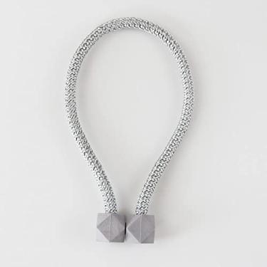 Imagem de Cinta de cortina cortina criativa fivela magnética sem perfuração, sem instalação, fivela de cortina, amarração de corda, T6, 1 Pçs