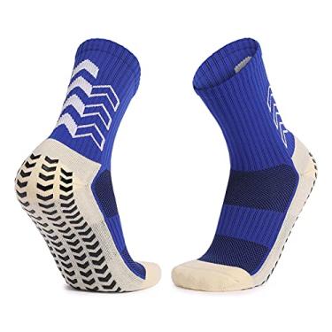 Imagem de Tingpai Meias acolchoadas espo vas aderência der pante pa basquete, futebol, esqui, ciclismo, meias espo vas