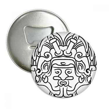 Imagem de Emblema de ímã de geladeira assimétrico com asas do Egito