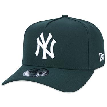 Imagem de Bone New Era 9FORTY A-Frame Snapback MLB New York Yankees Aba Curva Verde Aba Curva Snapback Verde