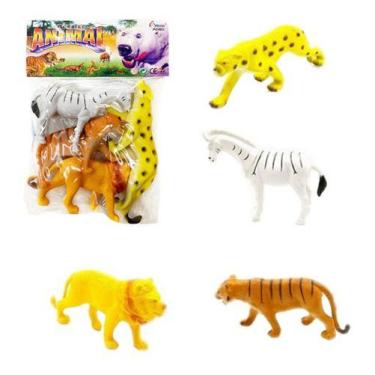 Imagem de Miniatura Animais Selvagens Realistas Coleção Animal - Fun Game