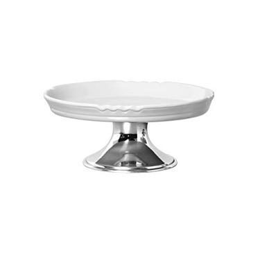 Imagem de Doceira Peq Com Pé Alumínio Ceramicas Pegorin Branco