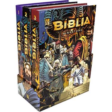 Imagem de Bíblia Kingstone - 3 Volumes em Quadrinhos: Tradução Novos Leitores (TNL)