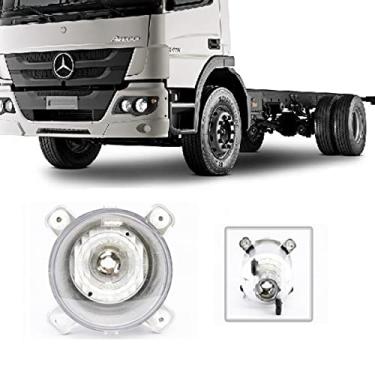 Imagem de Farol Bloco Otico Luz Alta MB Atego Atron 2013 ate 2021 Actros 2016 ate 2021 Le H1 125Mm A9588201061