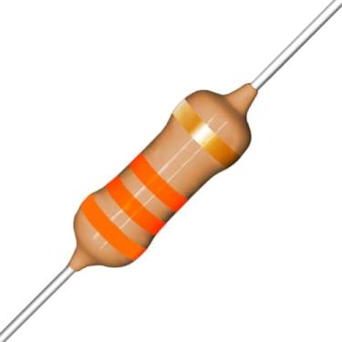 Imagem de Resistor 33K -1/4W-5% Kit com 100 Unidades - Para Eletrônica